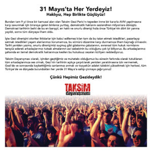 gezi 31 may proteste di gezi taksim solidarity 